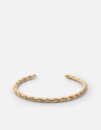 Miansai Cuffs Rope Chain Cuff, Gold Vermeil Polished Gold / S
