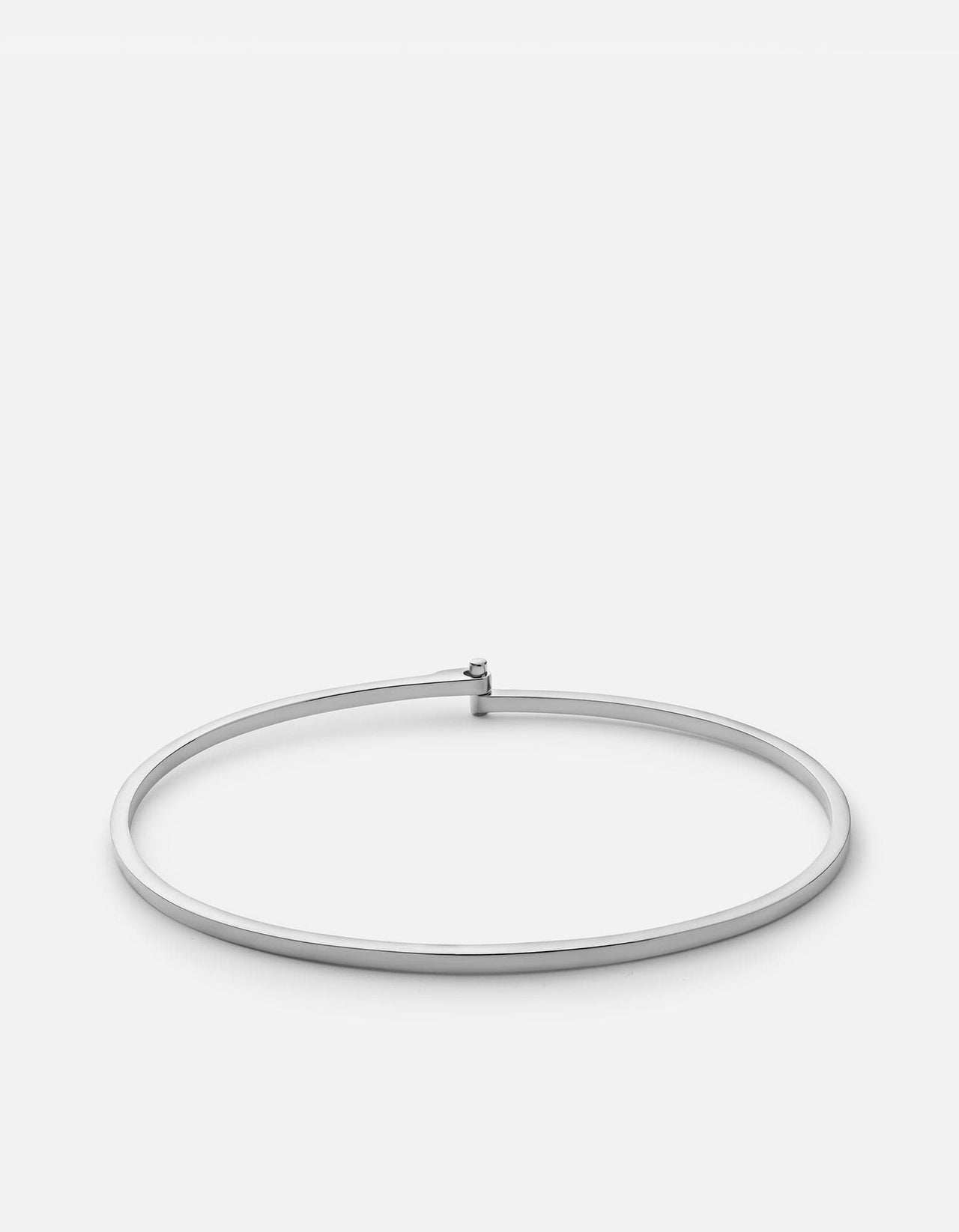 Thin Nyx Cuff, Sterling Silver | Men 