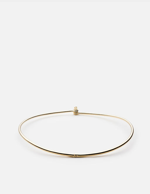 Miansai Necklaces Thin Reeve Choker, Gold Polished Gold / O/S