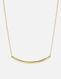 Miansai Necklaces Channel Necklace, Gold Vermeil Polished Gold / O/S