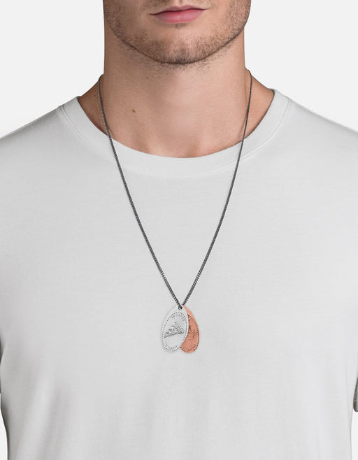 Miansai Necklaces Silver Penny Chain Necklace, In Carbs We Trust