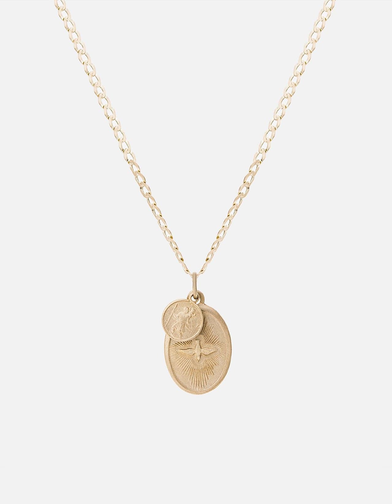 Dove Pendant Necklace, 14k Gold | Men's Necklaces | Miansai