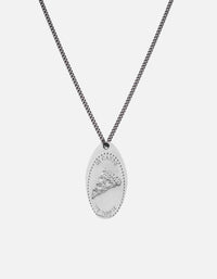 Miansai Necklaces Silver Penny Chain Necklace, In Carbs We Trust Silver / 24 in.