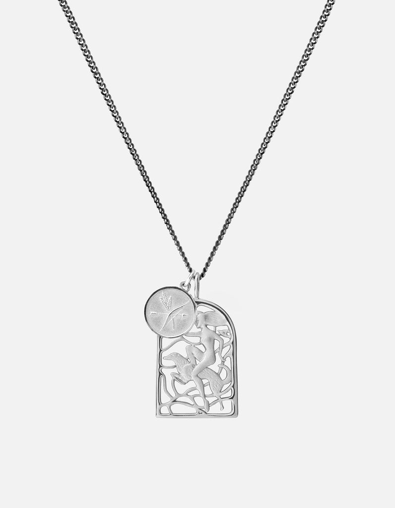 Miansai Necklaces Rider Necklace, Sterling Silver Oxidized / 24 in.