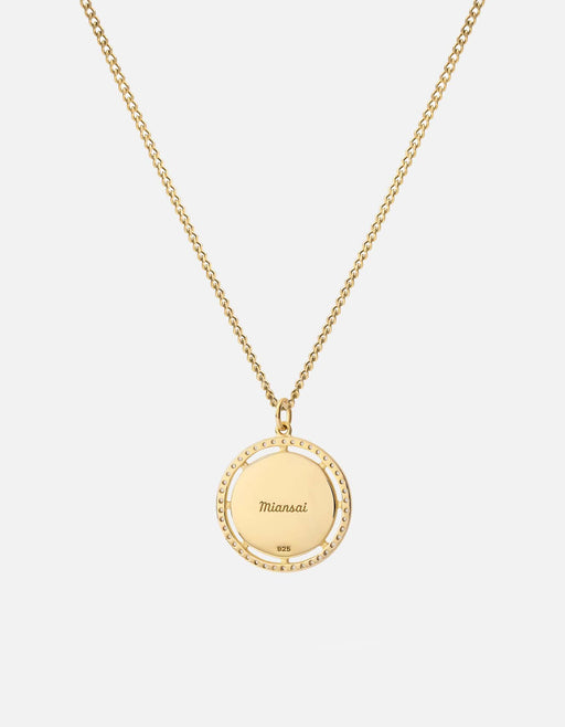 Miansai Necklaces Test of Time Necklace, Gold Vermeil/Sapphire