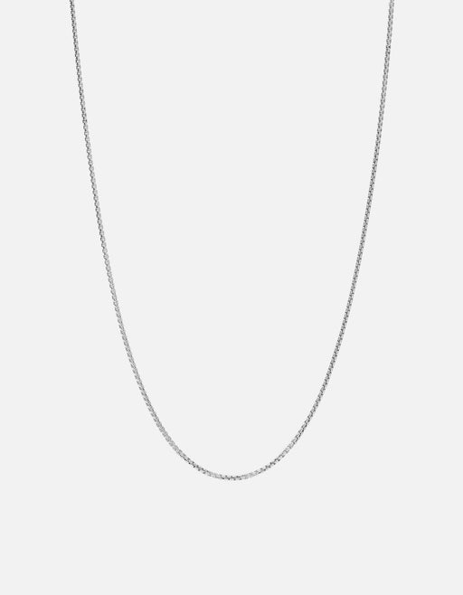 Miansai Necklaces Venetian Chain Necklace, Sterling Silver Polished Silver / 24 in.