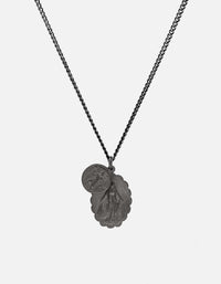 Miansai Necklaces Mini Saints Necklace, Matte Black Matte Black / 24 in.