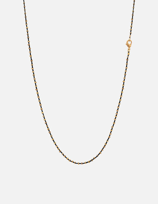 Miansai Necklaces Ita Necklace, Gold Black / 24 in.