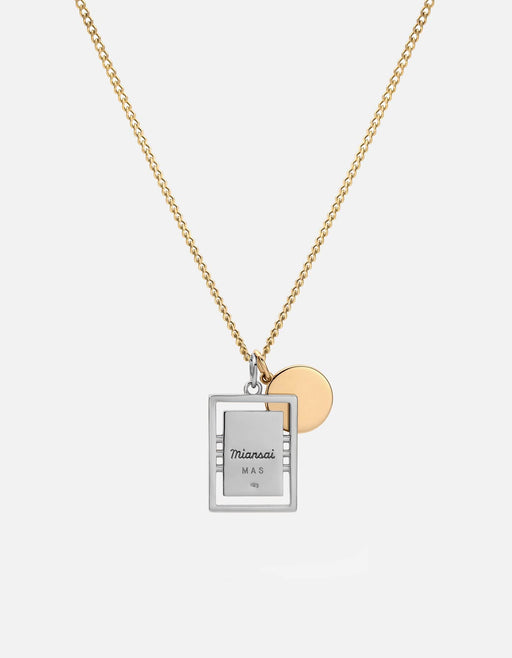 Miansai Necklaces Tiamat Necklace, Sterling Silver/Gold Vermeil