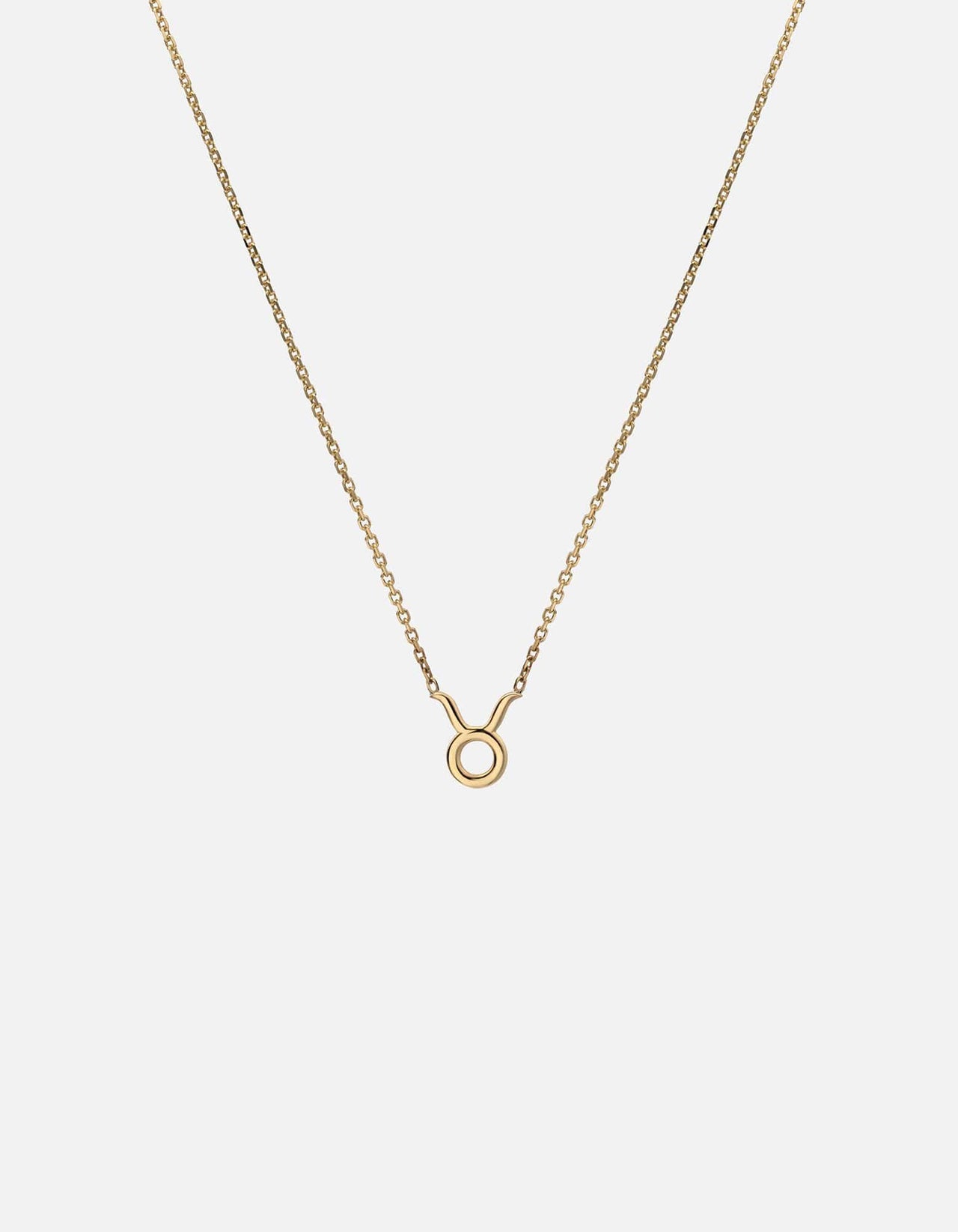 Taurus constellation necklace in gold - Delftia science jewelry