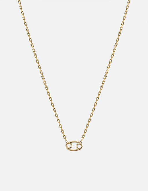 Miansai Necklaces Astro Pendant Necklace, 14k Gold Cancer/Polished Gold / 16-18 in.