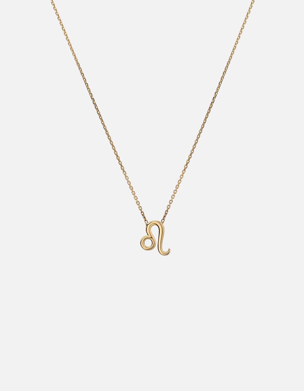 Buy Gold Plated Leo Pendant Necklace by Zariin Online at Aza Fashions.