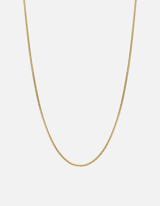 Miansai Necklaces Venetian Chain Necklace, Gold Vermeil Polished Gold / 24 in.