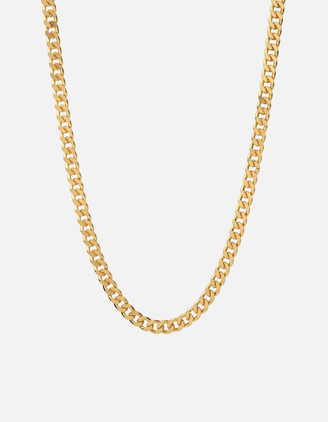 8mm Iced out Cuban Necklace - Gold – Huerta Jewelry
