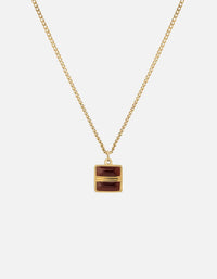 Miansai Necklaces Cardinal Necklace, Gold Vermeil/Red Red / 22 in.