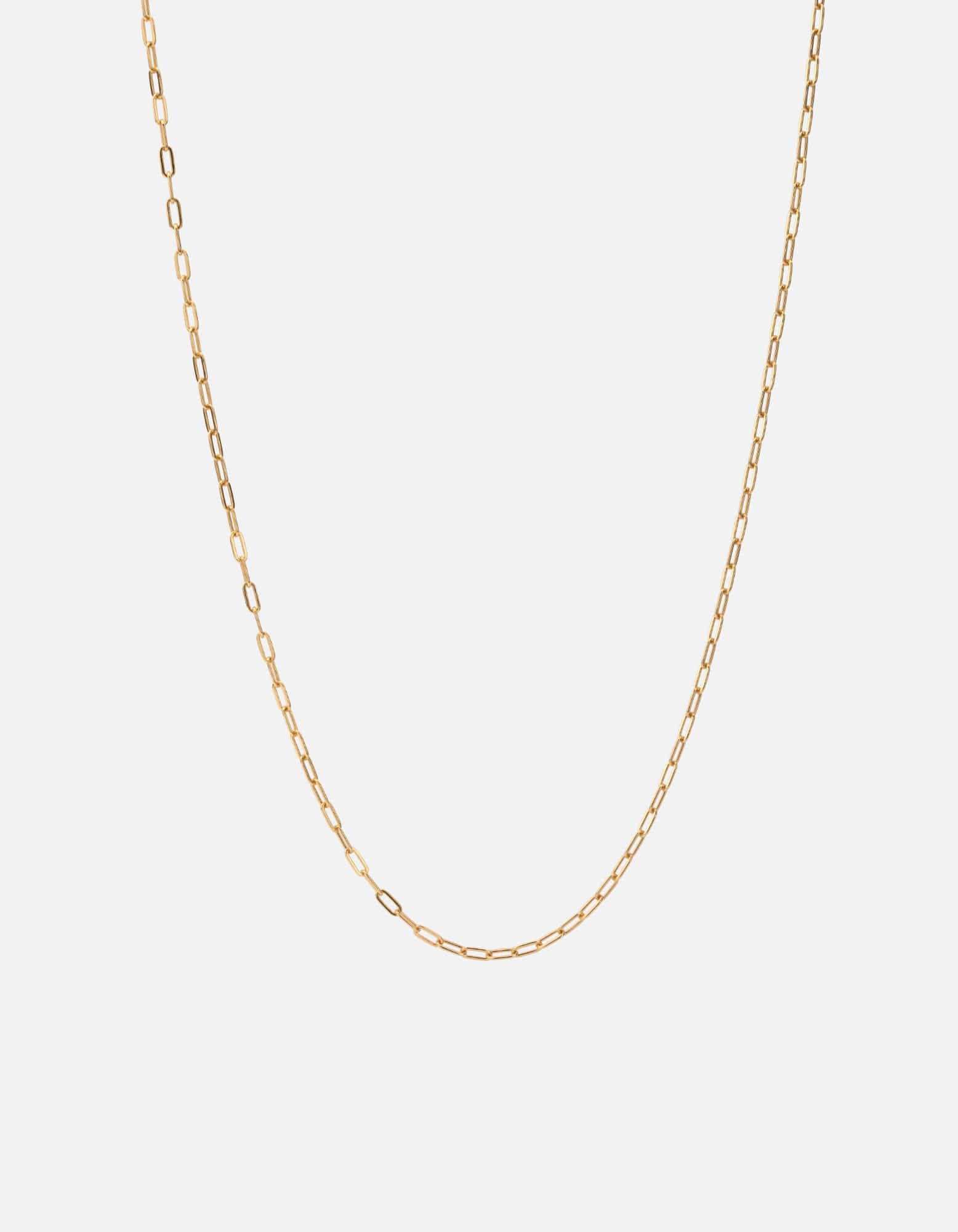 Miansai Women's 2.5mm Volt Link Cable Chain Necklace, Gold, Size 18 in.