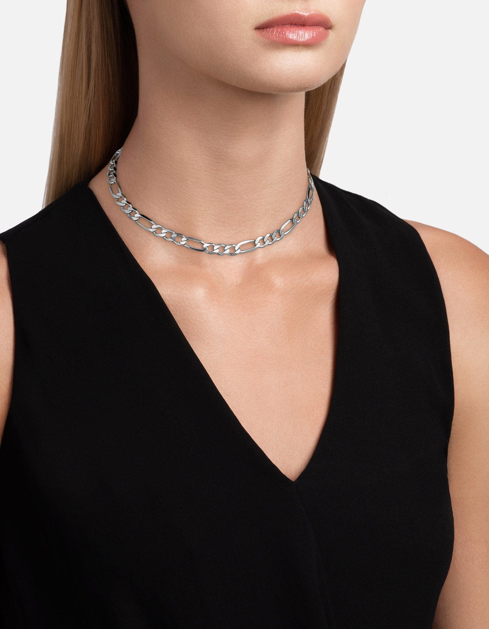 専用【新品未使用】narrow hook chain choker silver 新品未使用】narrow hook chain choker silver
