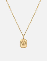 Miansai Necklaces Gemini Nyle Necklace, Gold Vermeil Polished Gold / 21 in. / Monogram: No