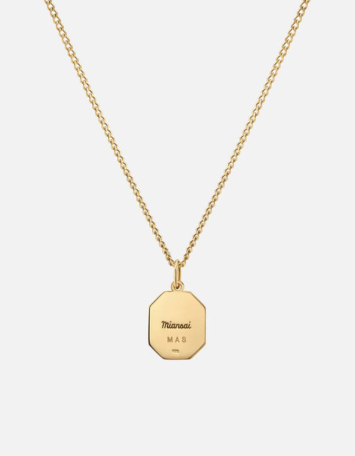 Miansai Necklaces Cancer Nyle Necklace, Gold Vermeil