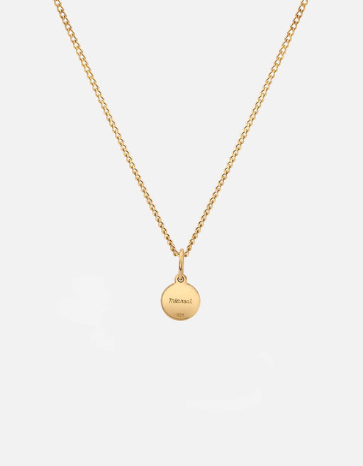 Miansai Necklaces Ojos Necklace, Gold Vermeil/Linen