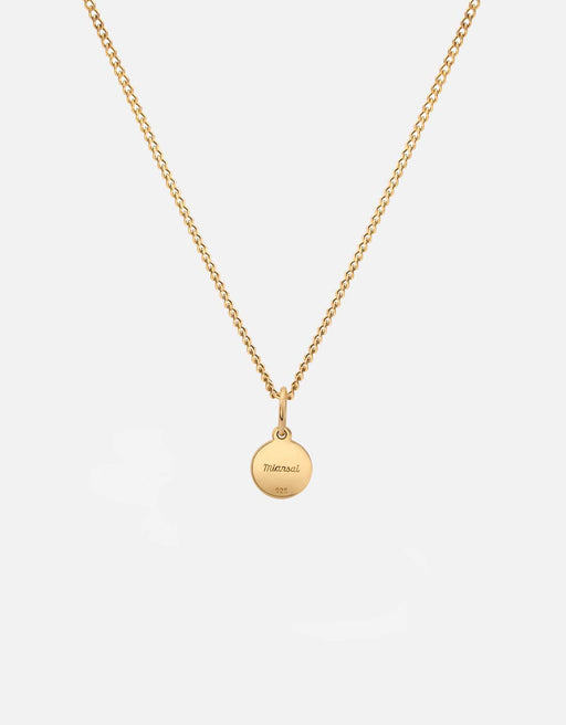 Miansai Necklaces Ojos Necklace, Gold Vermeil/Linen
