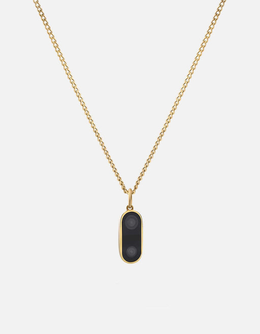 Miansai Necklaces Dual Camera Necklace, 14k Gold Polished Gold / 21 in.