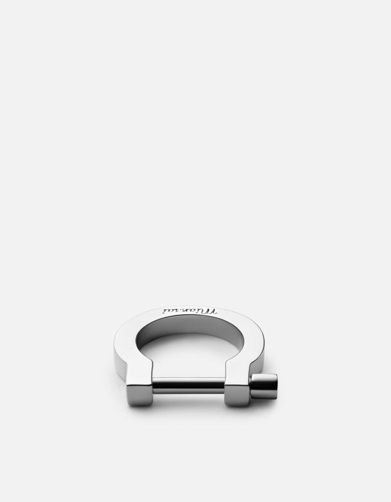 Miansai Rings Modern Screw Cuff Ring, Sterling Silver Polished Silver / 5
