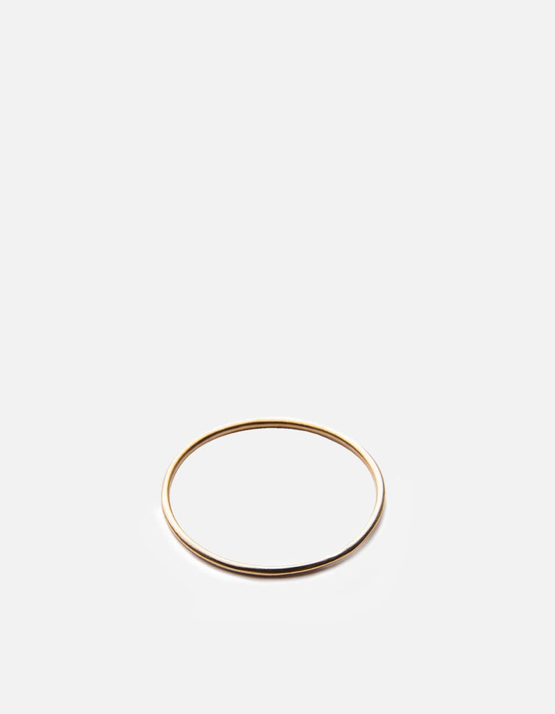Miansai Rings Wire Ring, 14k Gold Polished Gold / 5