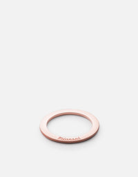Miansai Rings Washer Ring, Rose Plated