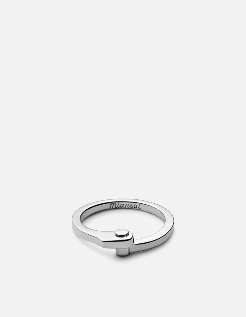 Miansai Rings Nyx Ring, Sterling Silver Polished Silver / 10