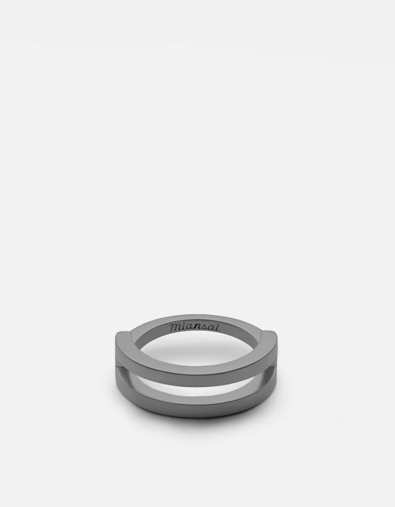 Miansai Rings Liberty Ring, Matte Black Matte Black / 8