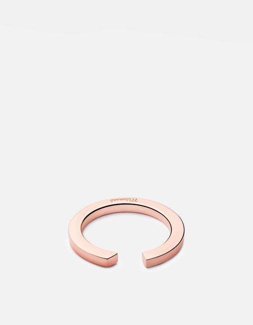 Miansai Rings Arduin Ring, Rose Plated Polished Rose / 5