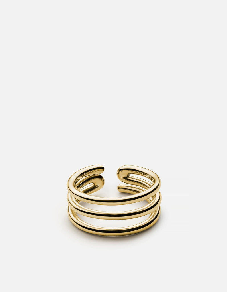 Miansai Rings Expo Ring, Gold polished gold / 5