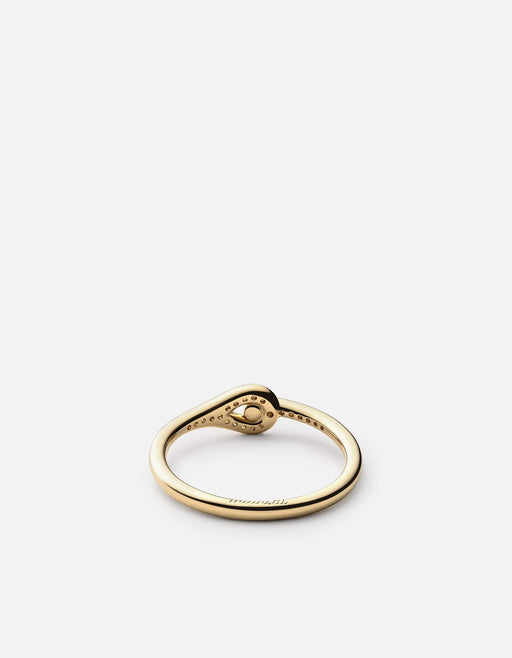 Miansai Rings Neo Ring, Gold Vermeil/Sapphire