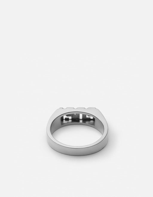 Miansai Rings Numero Ring, Sterling Silver