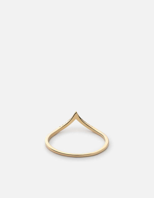 Miansai Rings Astor Ring, 14k Gold Pavé