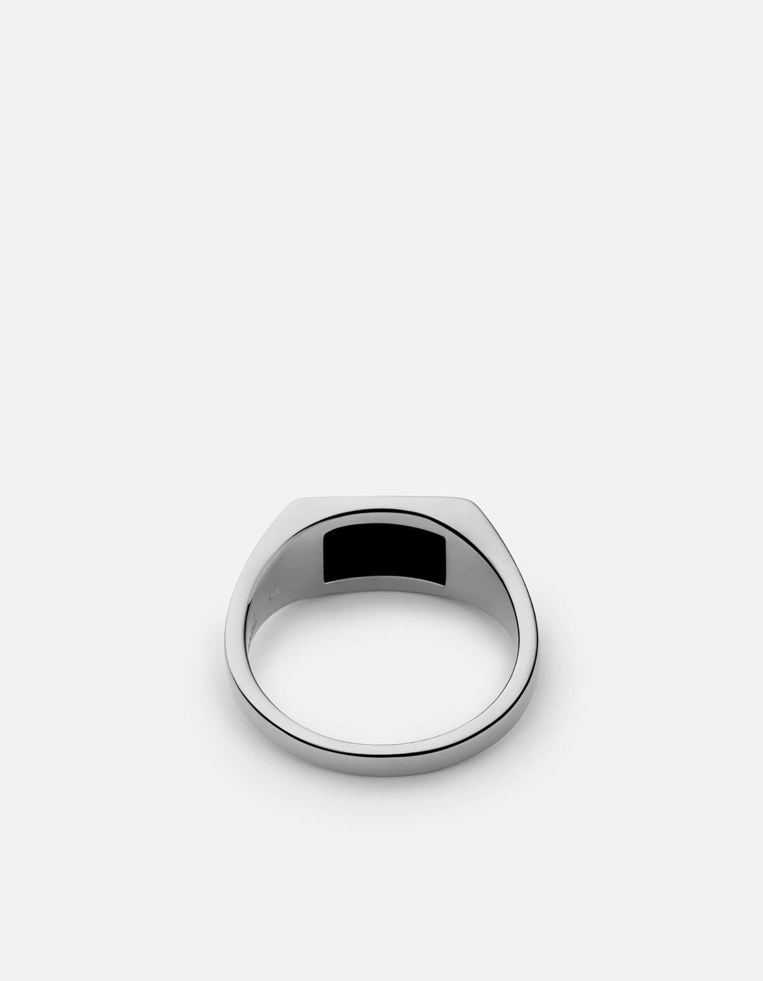 Lennox Onyx Ring, Sterling Silver | Women's Rings | Miansai