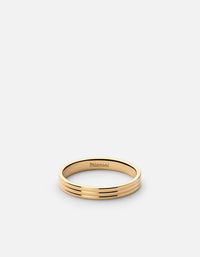 Miansai Rings Stag Ring, Gold Vermeil Polished Gold / 10 / Monogram: No