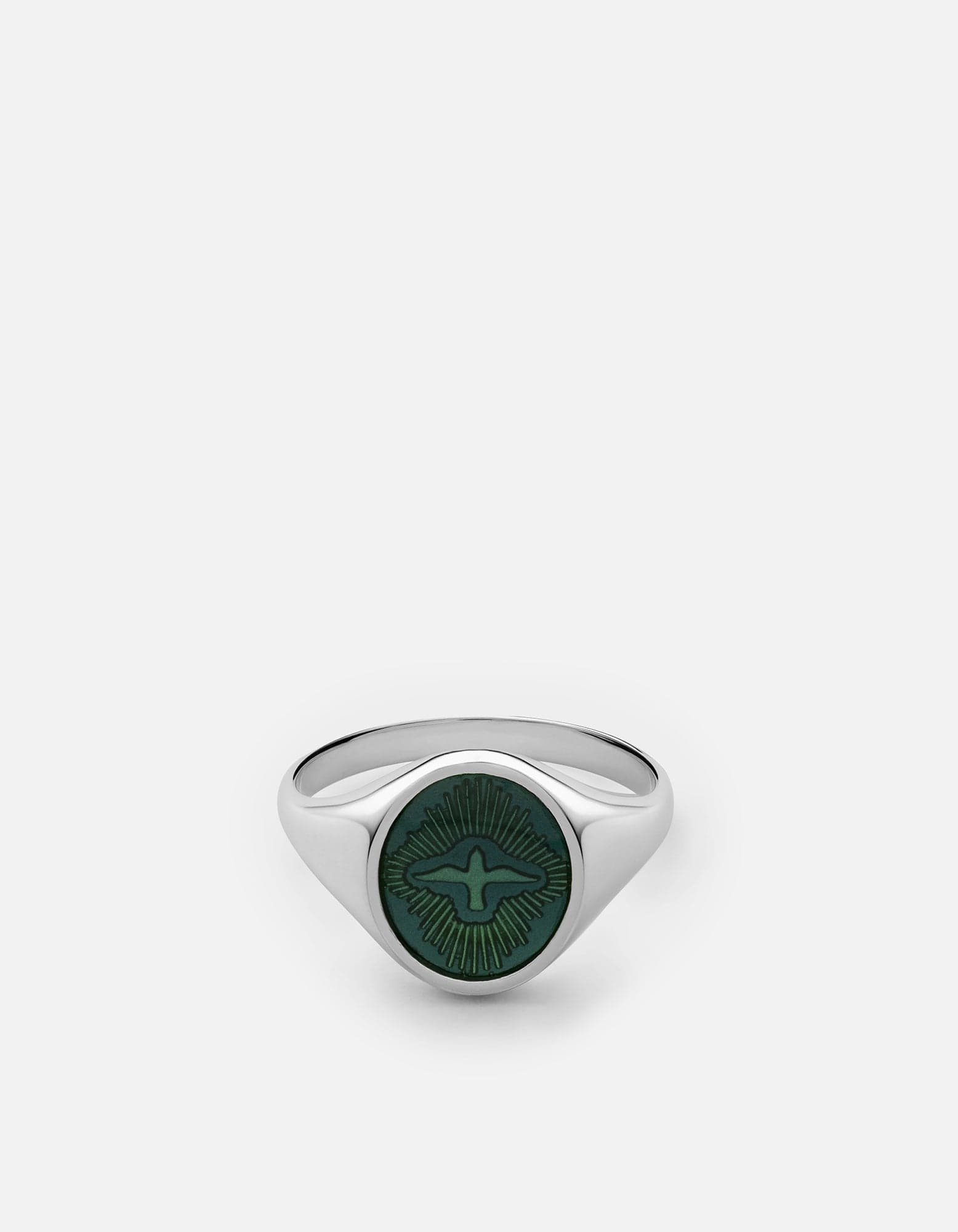 Miansai ミアンサイ リング 指輪 Dove Ring シルバー 未使用 Dove Ring w/Enamel, Sterling Silver | Men's Rings | Miansai