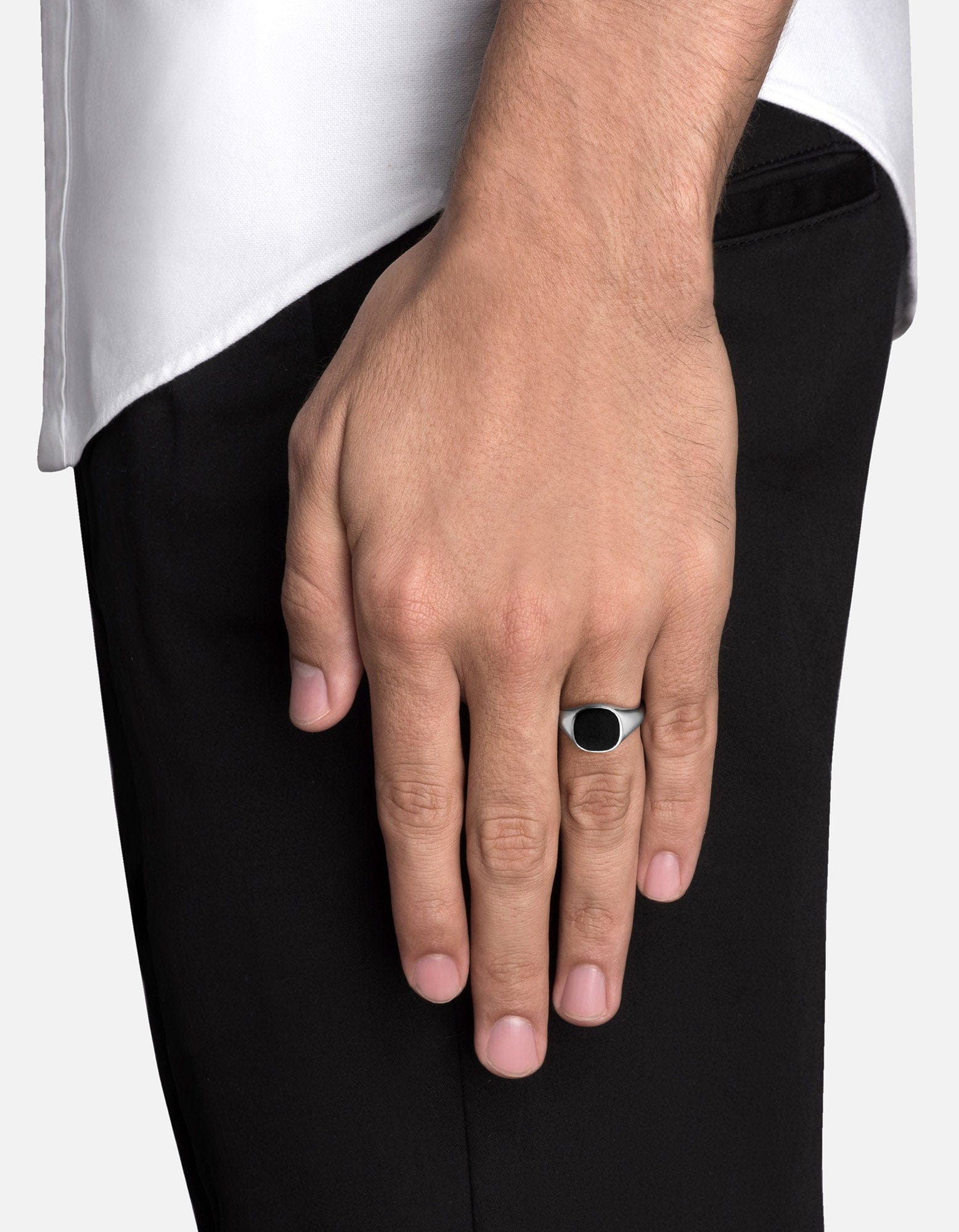 OVY Silver Signet Ringリング 9号 Silver Signet Ring | OVY
