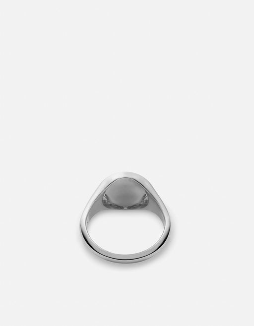 Miansai Rings Divini Ring, Sterling Silver/Light Blue
