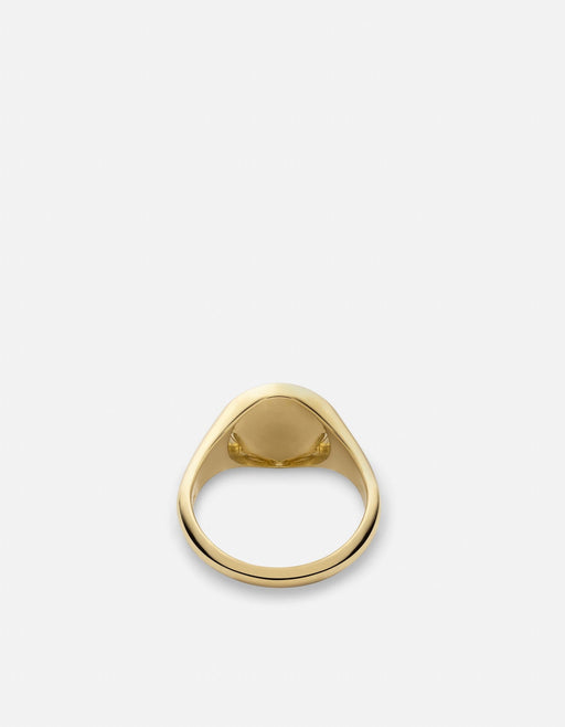 Miansai Rings Divini Ring, Gold Vermeil/Light Blue