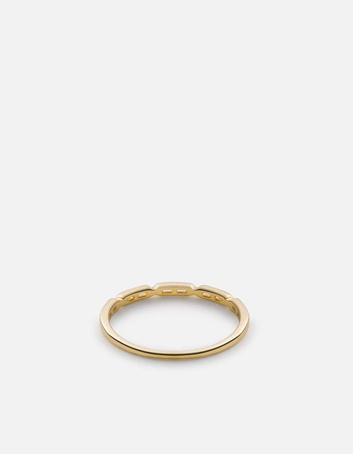 Miansai Rings Zelda Ring, 14k Gold Pavé