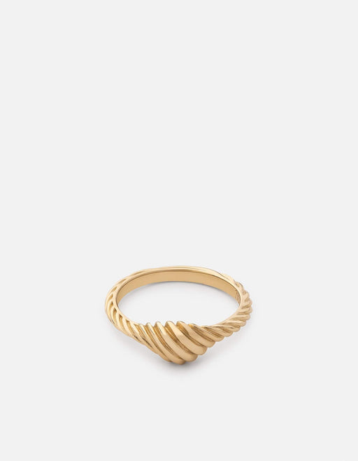 Miansai Rings Thalia Ring, Gold Vermeil Polished Gold / 5