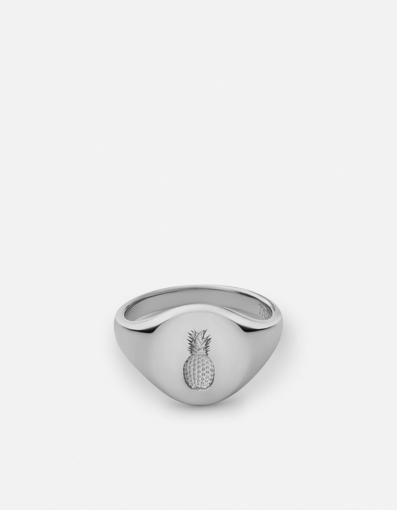 Miansai Rings Pina Ring, Sterling Silver Polished Silver / 8