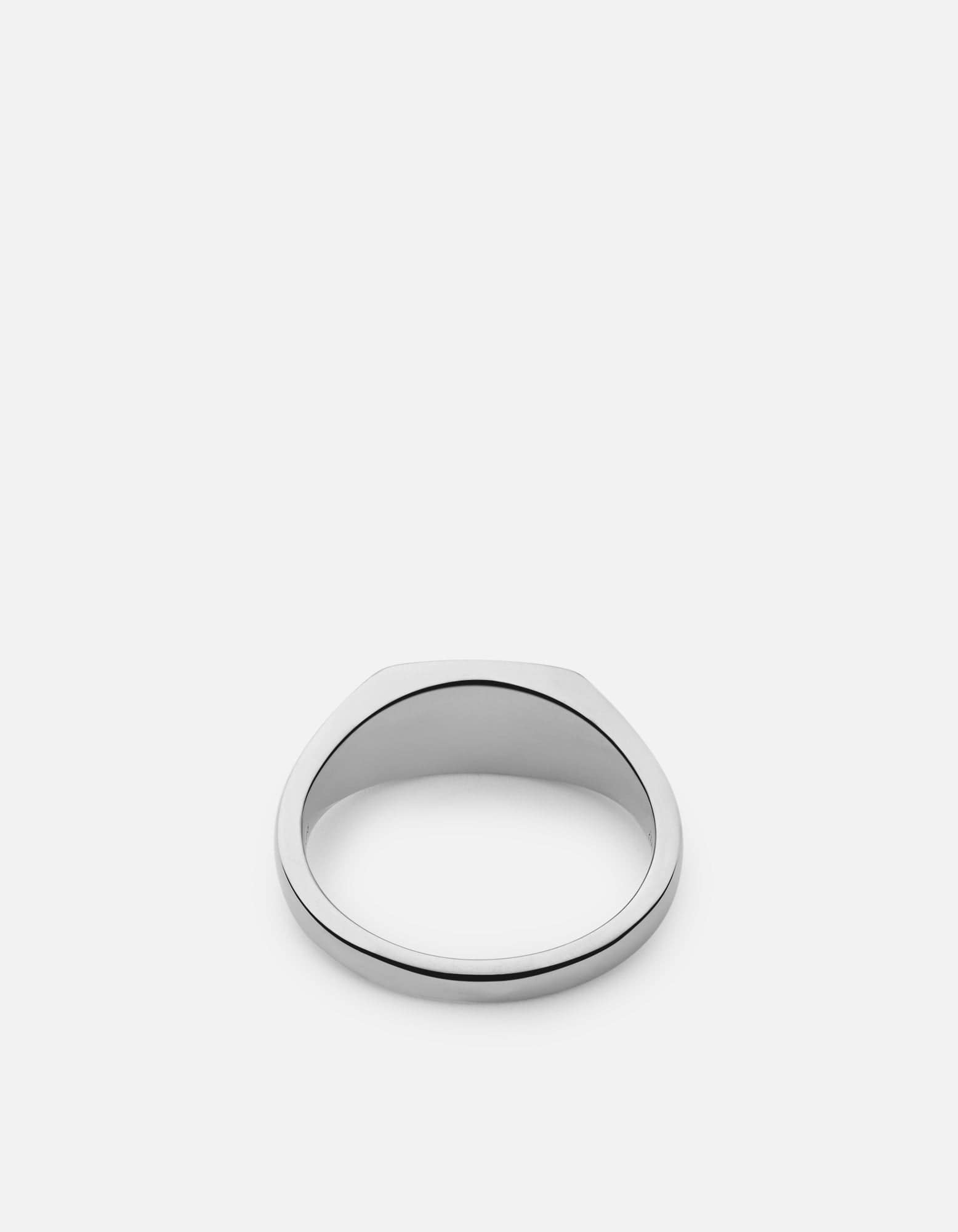 Men's Oxen Signet Ring, Sterling Silver | Miansai