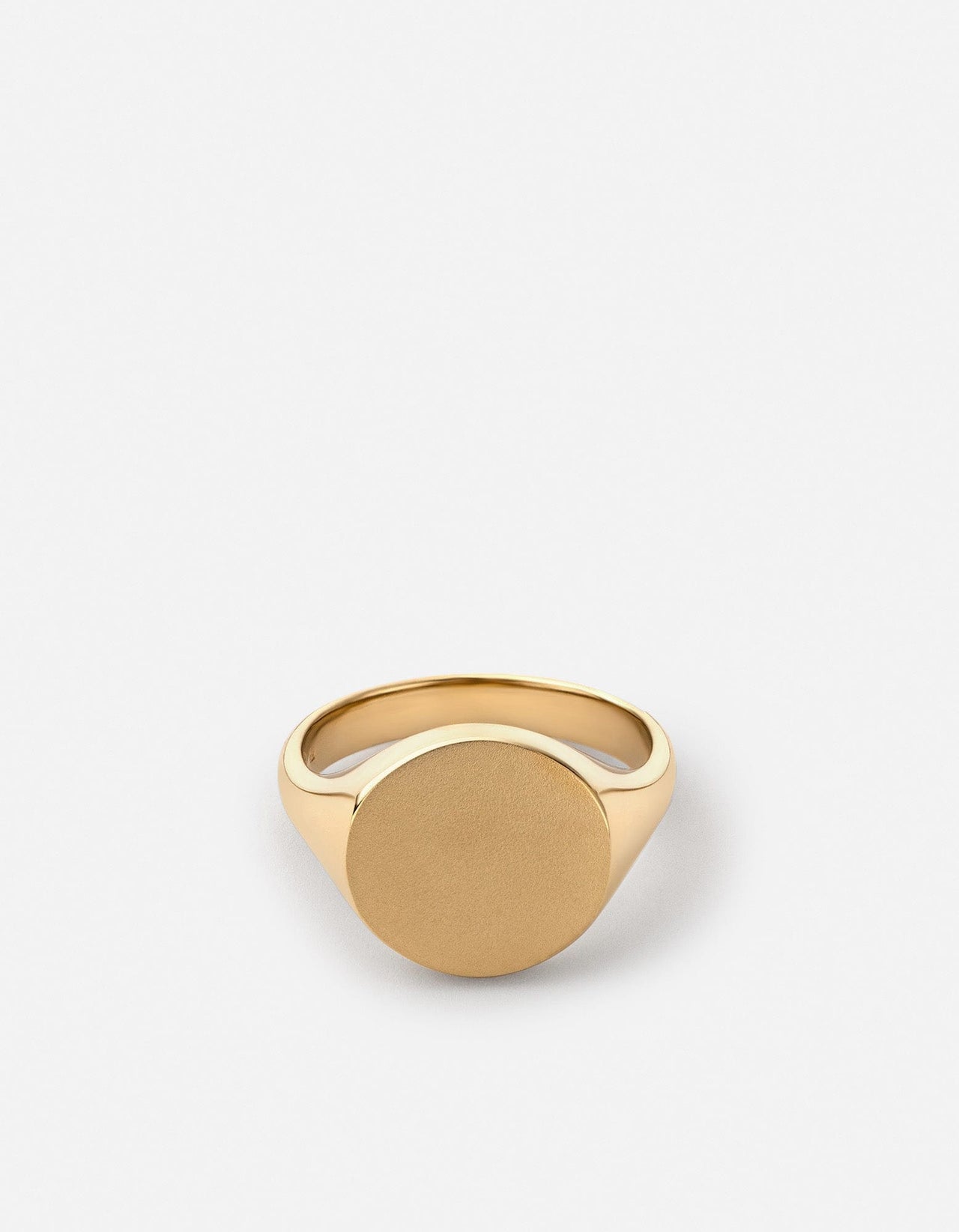 Wells Signet Ring, Gold Vermeil | Men's Rings | Miansai