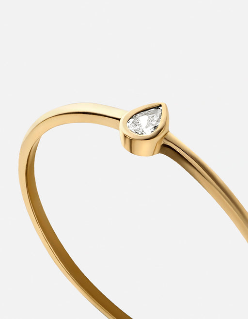 Miansai Rings Paloma Ring, 14k Gold Pavé
