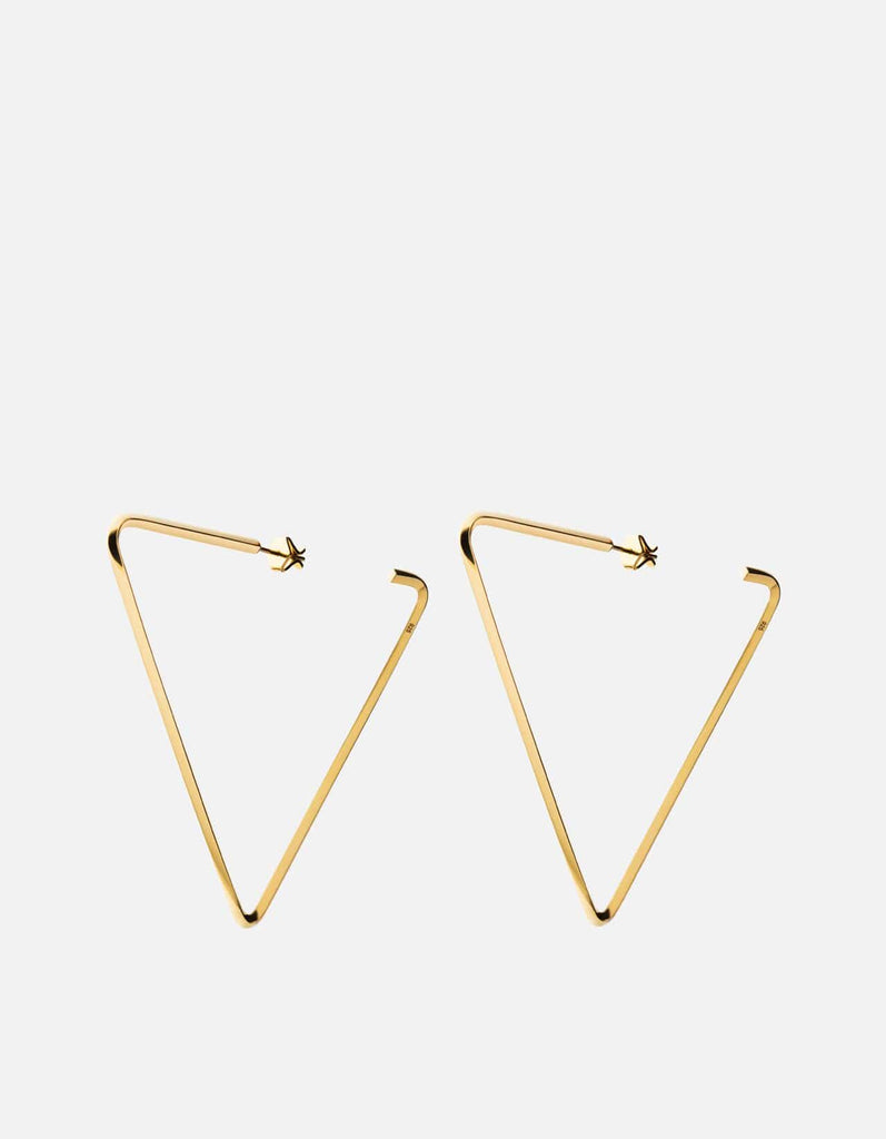 Miansai Earrings Eden Earrings, Gold Vermeil polished gold / L - Pair
