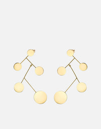 Miansai Earrings Xander Earrings, Gold Vermeil Polished Gold / Pair